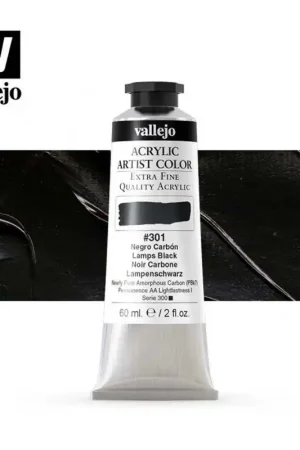 ARTIST COLOR 301 NEGRO CARBÓN 60 ML Disponible Ahora