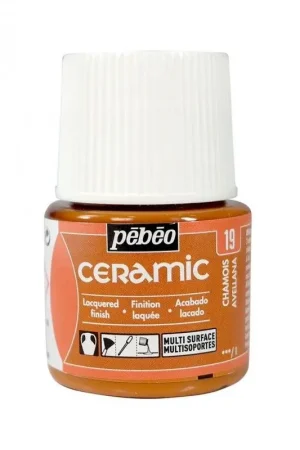 PINTURA CERAMIC PEBEO AVELLANA 45 ML Favorito De Clientes