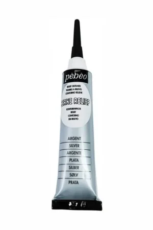 CONTORNO RELIEVE PLATA PEBEO 20 ML Compra Ahora