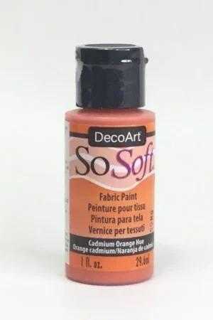 Precio Reducido PINTURA DE TELA SO SOFT NARANJA DE CADMIO