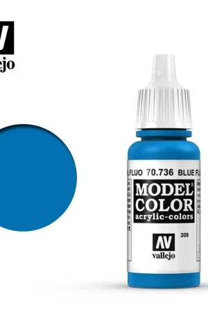 Bestseller MODEL COLOR FLUORESCENTE AZUL