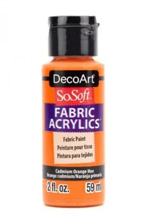 Oferta Especial PINTURA PARA TELA SO SOFT NARANJA CADMIO 59ML