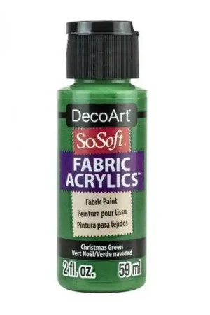 PINTURA PARA TELA SO SOFT VERDE NAVIDAD 59ML Certificado