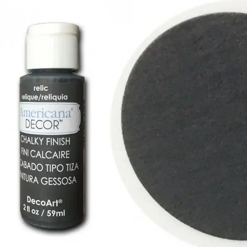 Compra Hoy PINTURA EFECTO TIZA GRIS RELIQUIA 59 ML