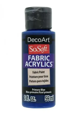 Precio Rebajado PINTURA PARA TELA SO SOFT AZUL 59ML