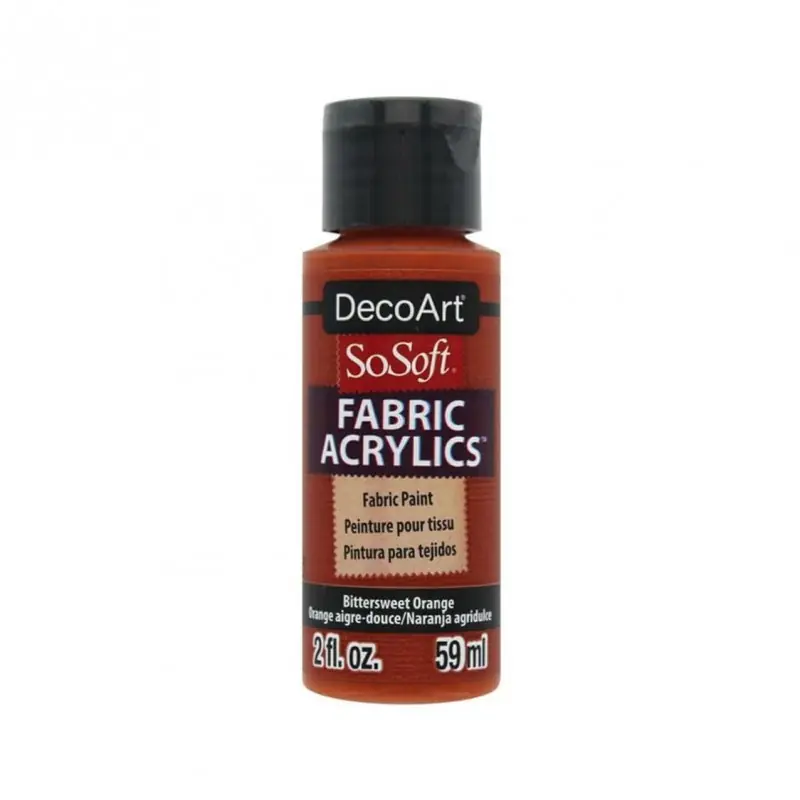 PINTURA PARA TELA SO SOFT NARANJA AGRIDULCE 59ML Moderno