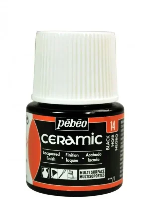 Compra Ahora PINTURA CERAMIC PEBEO NEGRO 45 ML