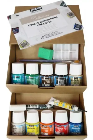 CAJA DE 10 COLORES SETACOLOR OPACO 45ML CL 2 Auténtico