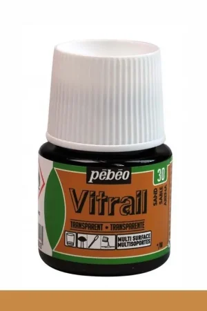 PINTURA CRISTAL VITRAIL ARENA PEBEO 45 ML Envío Inmediato