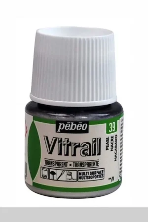 PINTURA CRISTAL VITRAIL NACARADO PEBEO 45 ML Marca Reconocida