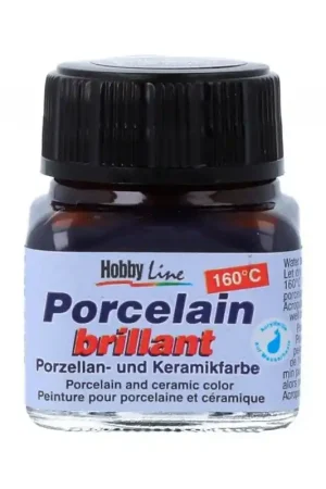 PORCELAIN BRILLANT MARRÓN OSCURO HOBBY LINE 20ML Stock Limitado