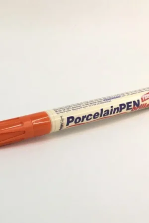 Envío Internacional ROTULADOR PORCELANA BRILLANTE NARANJA HOBBY LINE 160ºC