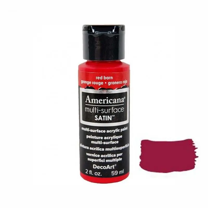 GRANERO ROJO 59 ML AMERICANA MULTI-SUPERFICIE SATIN Certificado