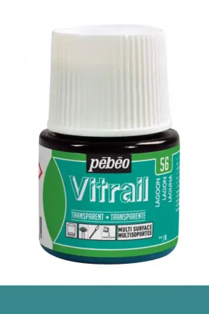 Exclusivo PINTURA CRISTAL VITRAIL LAGUNA PEBEO 45 ML