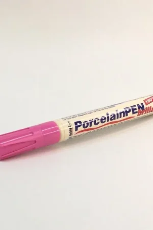 Mejor Calidad ROTULADOR PORCELANA BRILLANTE ROSA HOBBY LINE 160º C