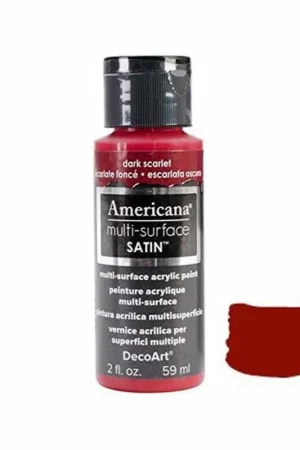 ESCARLATA OSCURO 59 ML AMERICANA MULTI-SUPERFICIE SATIN Más Vendido