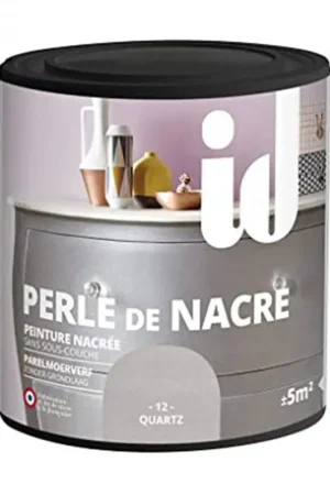 Mayoreo PINTURA NACARADA COLOR CUARZO 500ML ID LAKEONE