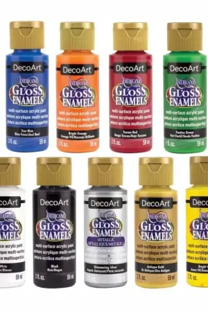 Disponible Ahora ACRILICO GLOSS ENAMELS MULTISUPERFICIE AMERICANA 59 ML DECOART