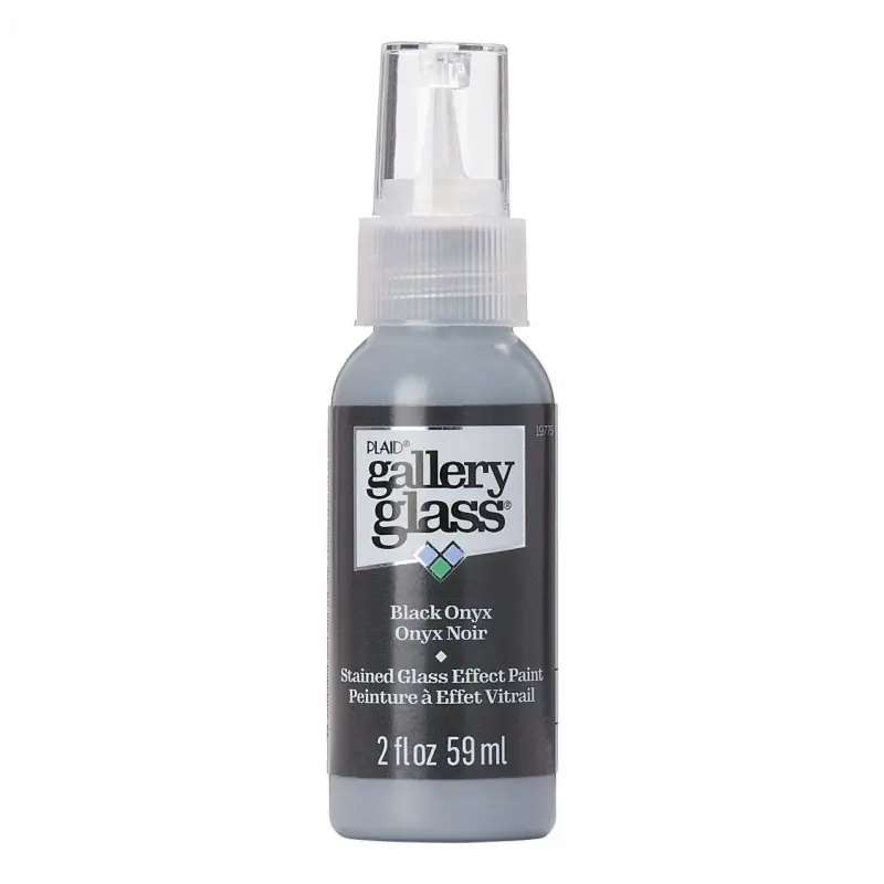 Precio Bajo GALLERY GLASS BLACK ONYX 59 ML PINTURA PARA VIDRIO