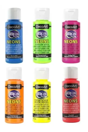 ACRILICO NEON AMERICANA 59 ML DECOART Moderno