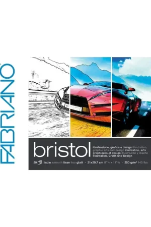 BLOC BRISTOL 250 GRAMOS A4 Envío Gratis