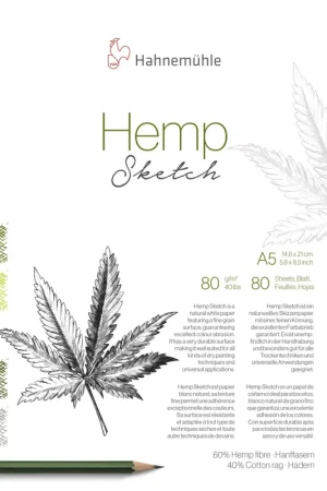 Bloc de dibujo Hahnemuhle Hemp Alta Calidad