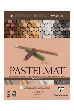 Nueva Colección BLOC PASTELMAT CLAIRE FOUNTAINE Nº2 A4