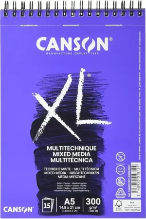 Compra Ahora Alb Esp Micr 29,7x42 30H Canson XL Mix Media Texturado 300g