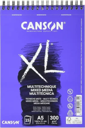 Alb Esp Micr 42x59,4 15H Canson XL Mix Media Texturado 300g Original