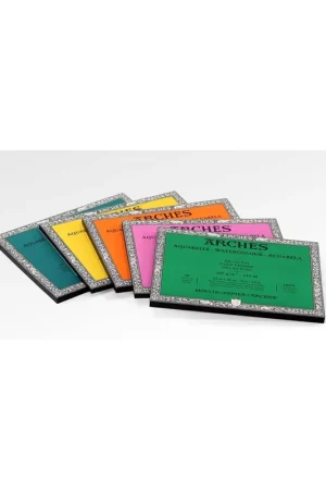Bloc Enc 4L 31x41 10H Arches Aquarelle 100% Fino 640g Blanc Nat Última Oportunidad