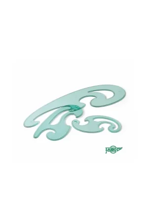 Mejor Calidad Juego 3 plantillas curvas con bolsa