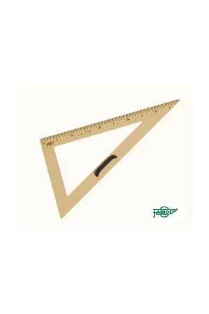 Cartabón de plástico 50 cm. Disponible Ahora