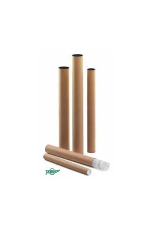 Nueva Colección Tubo cartón con tapas 1100 x 80 mm.