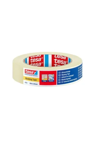 TESA 4323 Cinta para pintar de uso general 50m x 38mm Crema Artesanal