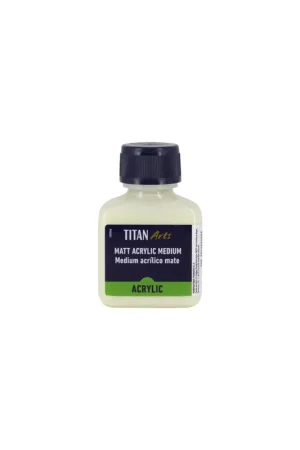 TITAN AUX.MEDIO ACRIL.MATE 100ML Disponible Ahora