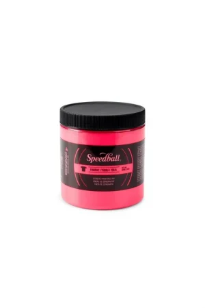 8 oz Fluorescent Screen Printing Ink Hot Pink Nueva Colección