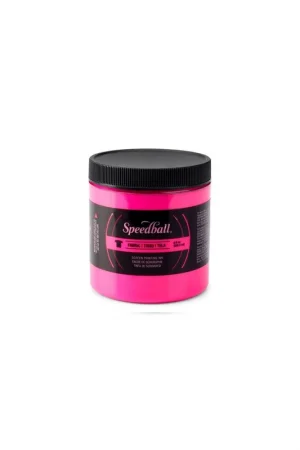 8 oz Fluorescent Screen Printing Ink Magenta Profesional