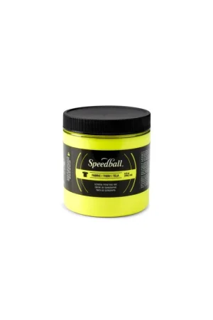 Económico 8 oz Fluorescent Screen Printing Ink Yellow